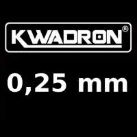 kwadron tattoo needles 0,25 mm