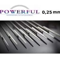 Powerful tattoo needles 0,25mm