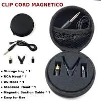 Magnetic clip cord -3 in 1