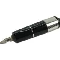 Rotary pen Bronk Hummingbird silver-black