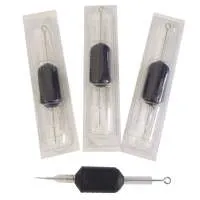 1 liner - 20  disposable tube-rubber grip 25 mm+ needles DIABLO