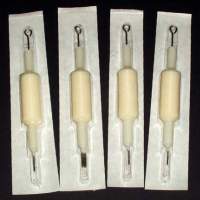 9 magnum doubleflat - 25 tubi + aghi usa e getta K