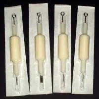 9 magnum doubleflat - 25 tubi + aghi usa e getta K
