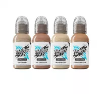 Vedi la scheda di World Famous Limitless Tattoo Ink – Set Skin Tone Santucci 4x30ml