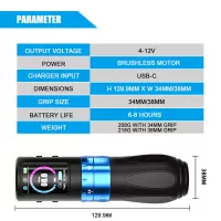 EMALLA GRAND G5 Pro Wireless Pen – 2 batterie